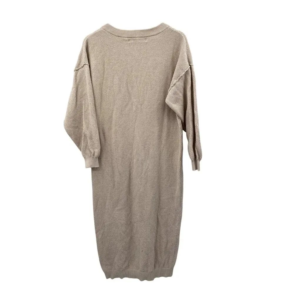 Free people hailee Cream Sweater Dress